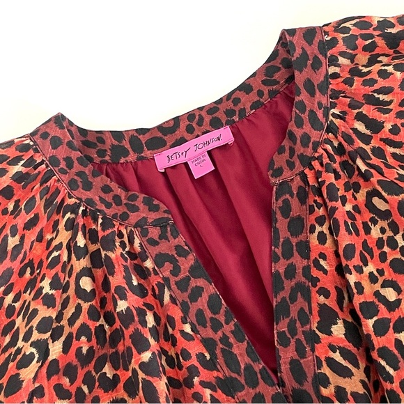 Betsy Johnson Vintage Animal Print Mini Dress - Picture 3 of 8